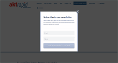 Desktop Screenshot of aktrapid.com.au